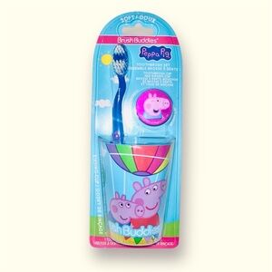 New Peppa Pig Toothbrush Set